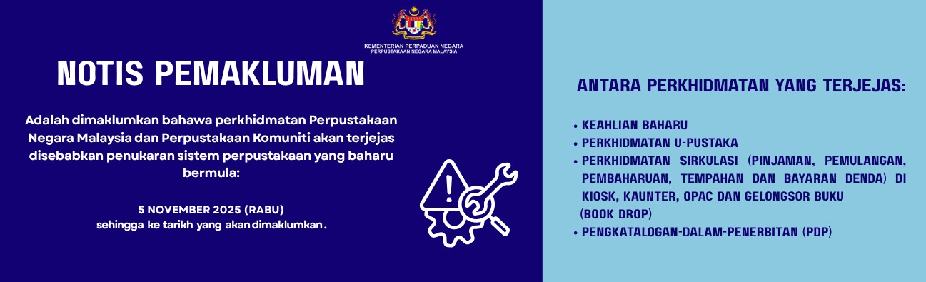 notis perkhidmatan terjejas