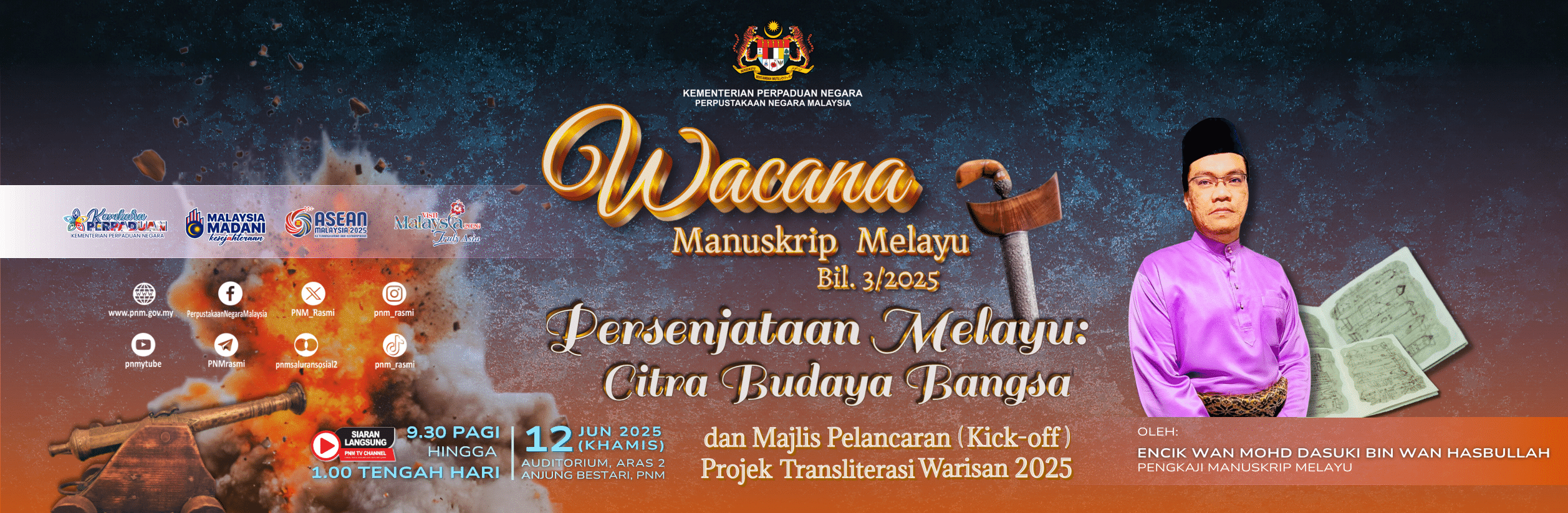 Wacana Manuskrip Melayu Bil 3/2025