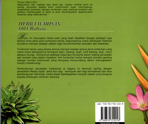 HERBA WARISAN 1001 RAHSIA